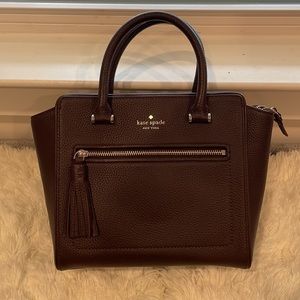 Kate Spade burgundy satchel
